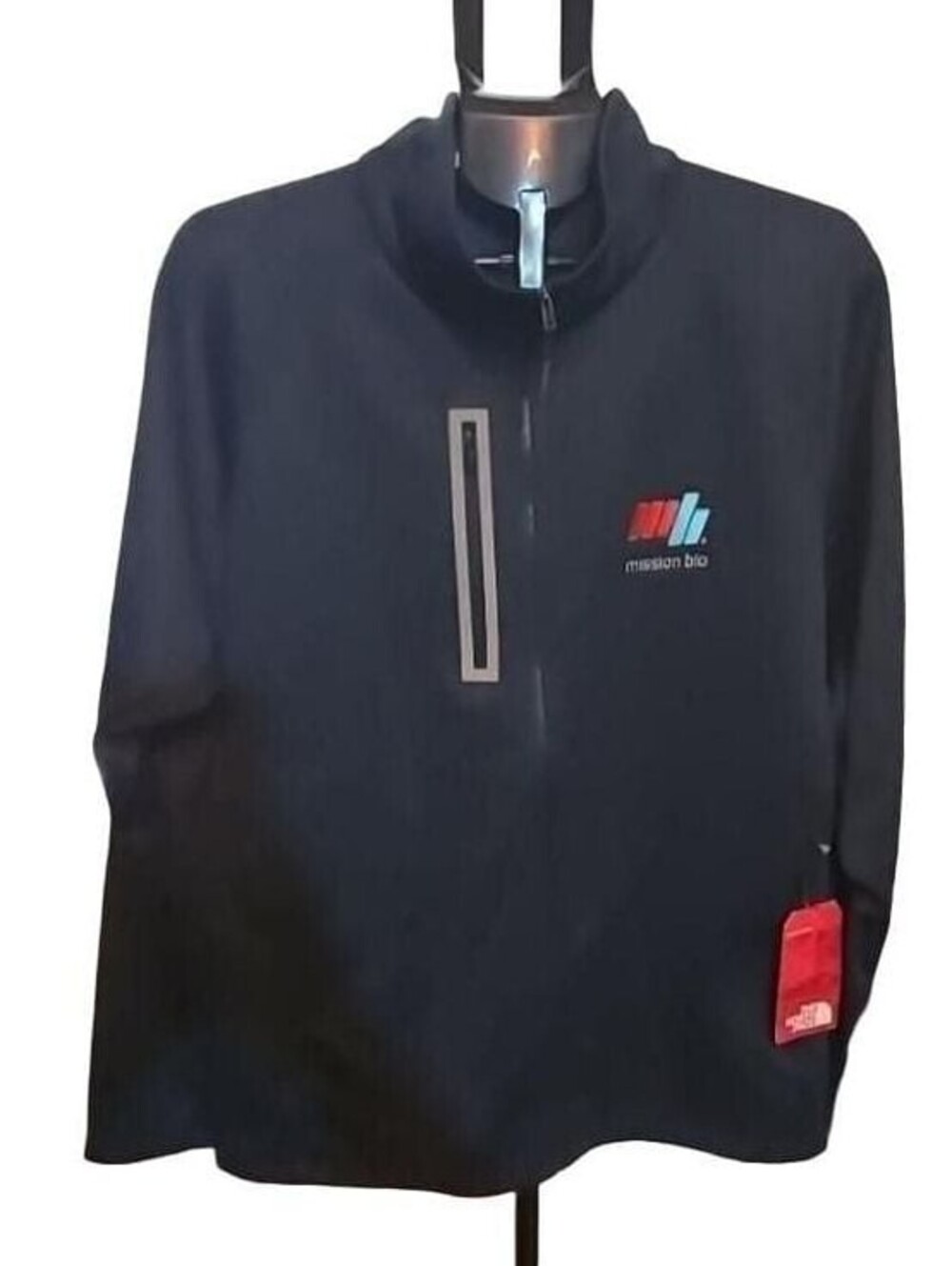 The North Face Canyon Flats Jacket Urban Navy Heather XL with mission bio embroi